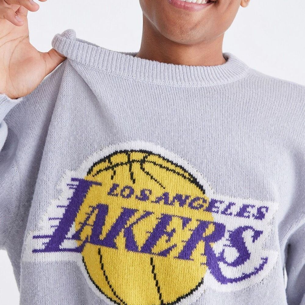 Los Angeles Lakers sweater ultra hoodie crewneck men’s size S